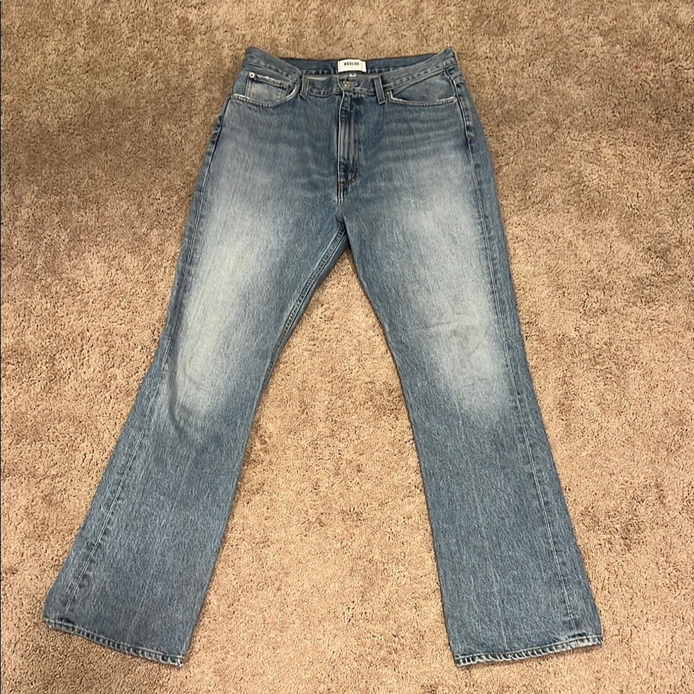 AGOLDE Boot cut mini flare jeans